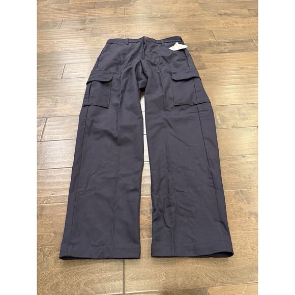 Steelguard FR Pro Cargo Navy Flame Resistant UltraSoft CAT 2 Work Pants 32 NWT - Picture 2 of 14